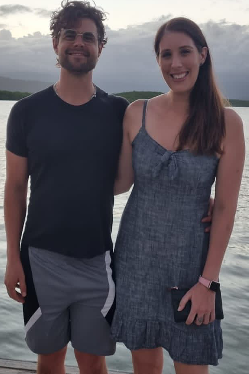 Shaun and Alyce, founders of Just For Cats